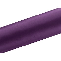 Satén fialový švestka 16 cm